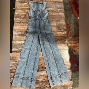 Bell bottom jumpsuit